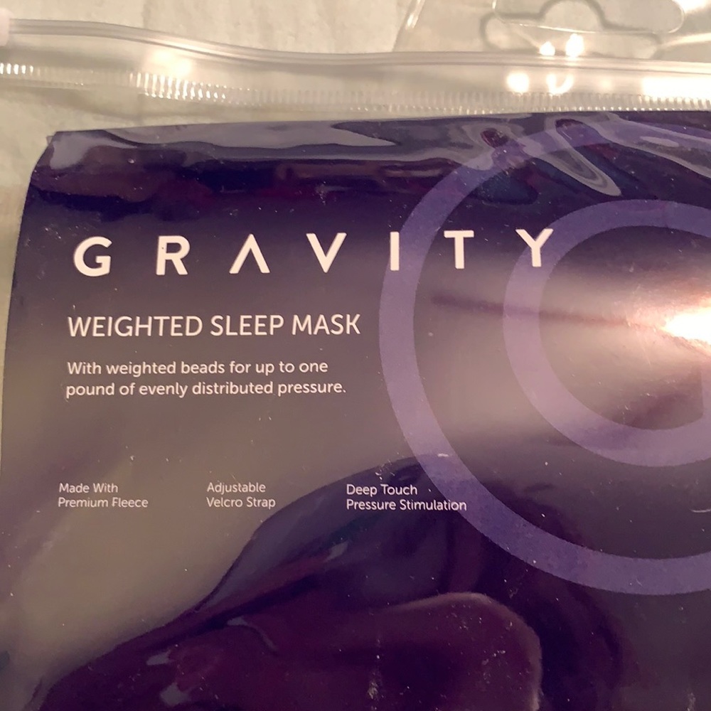 Weighted Sleep Mask (B-0) - Picture 3 of 3